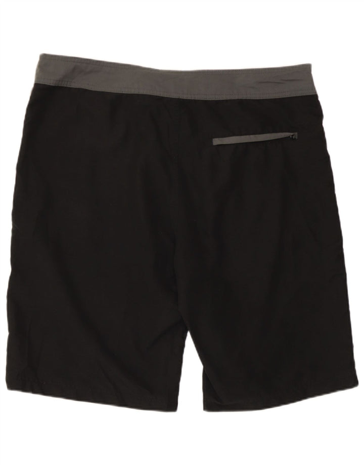 Hurley Hombre Bañador Corto Grande Negro Colorblock Poliéster