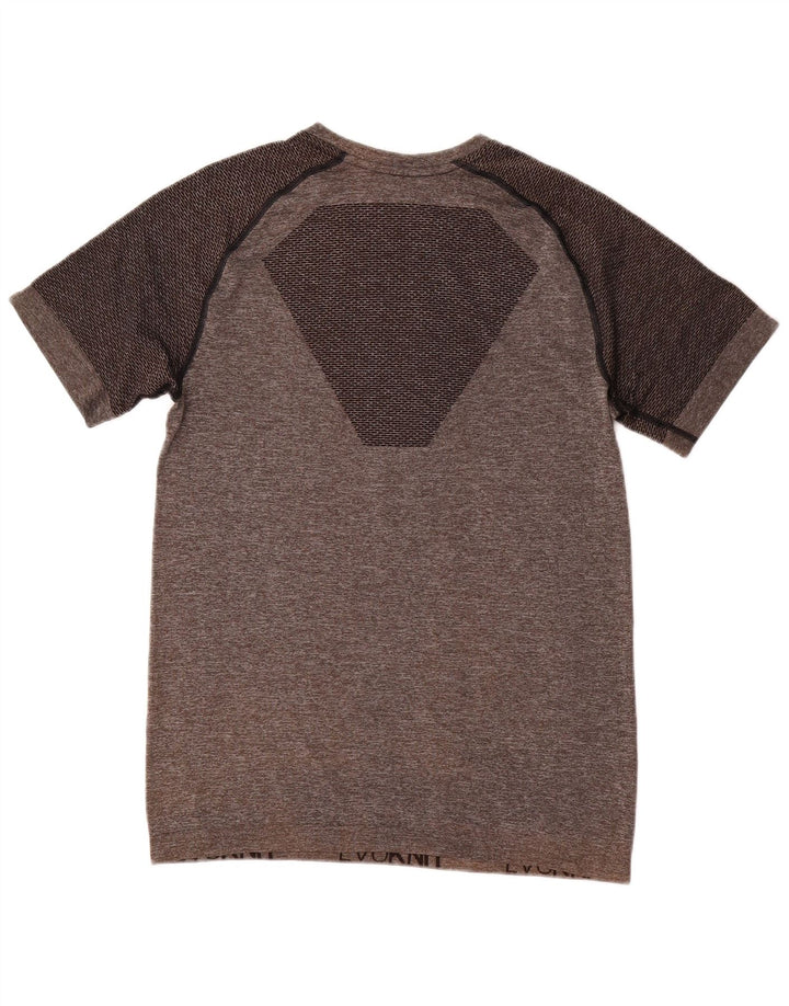 Camiseta Puma Hombre Top Small Gris Colorblock