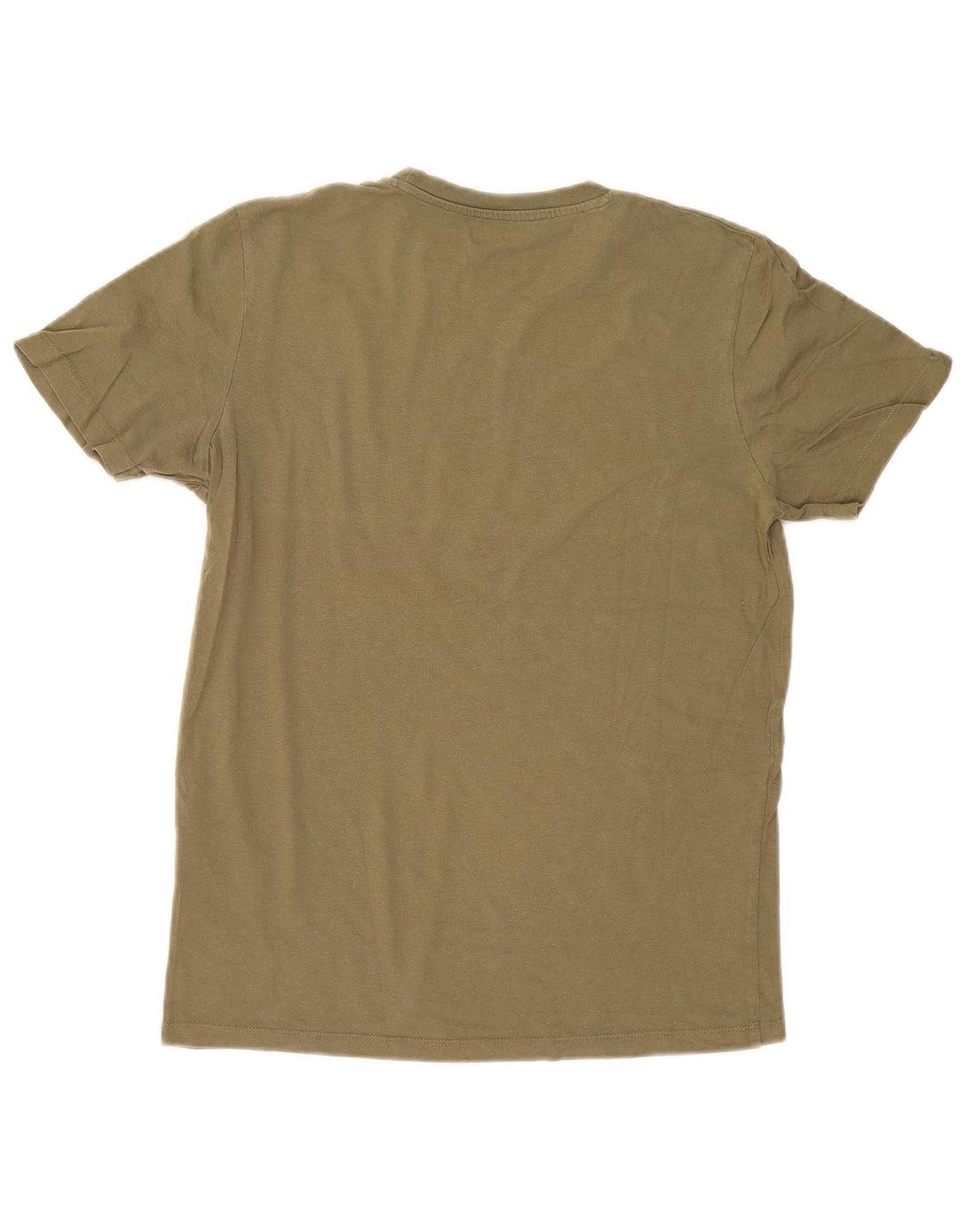 Jack & Jones Hombre Camiseta Gráfica Top Medium Khaki Algodón