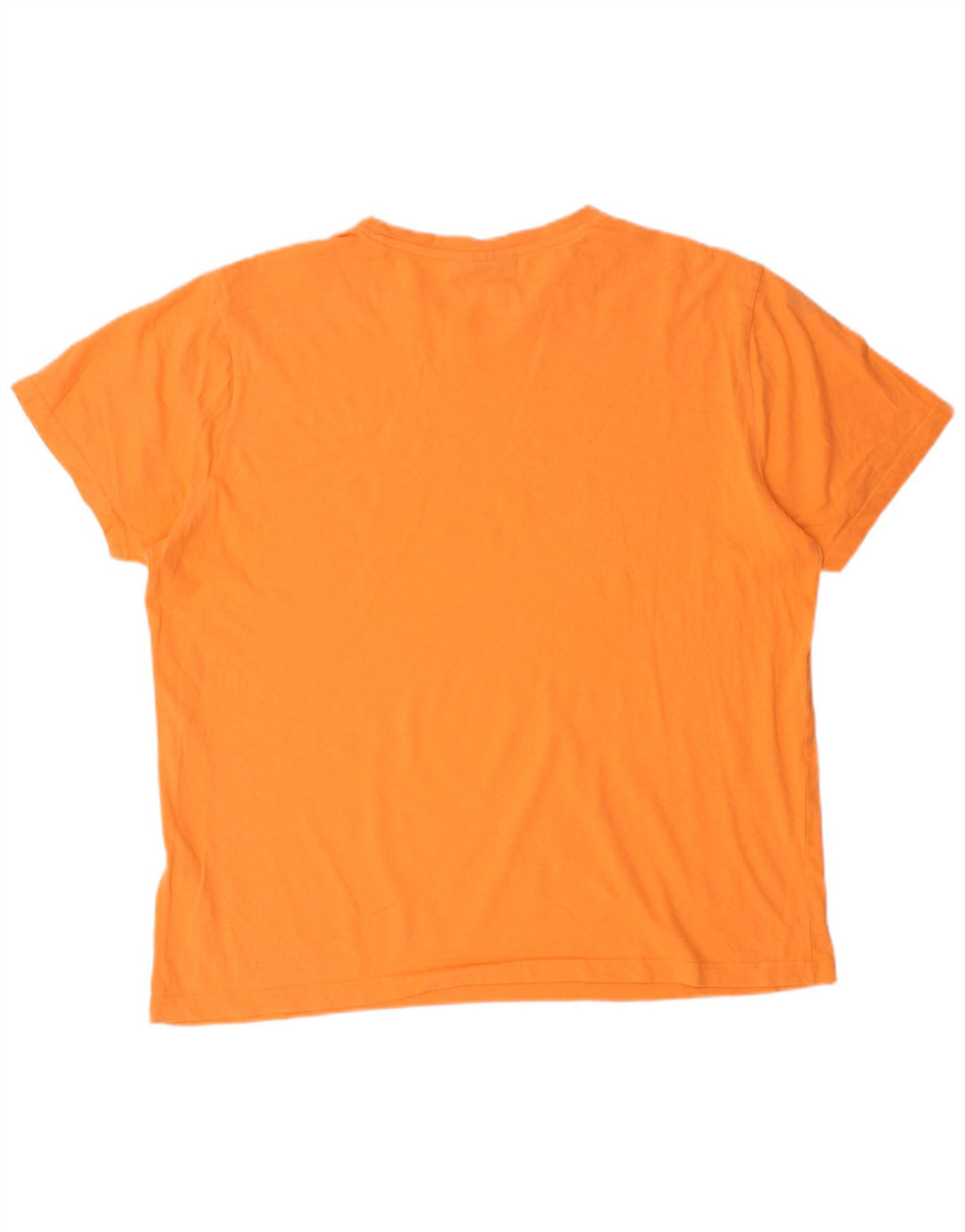 KAPPA Camiseta gráfica para hombre Top XL Naranja Algodón