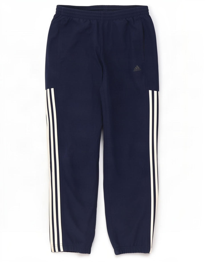 Adidas Hombre Pantalones De Chándal Joggers Medium Azul Marino Poliéster