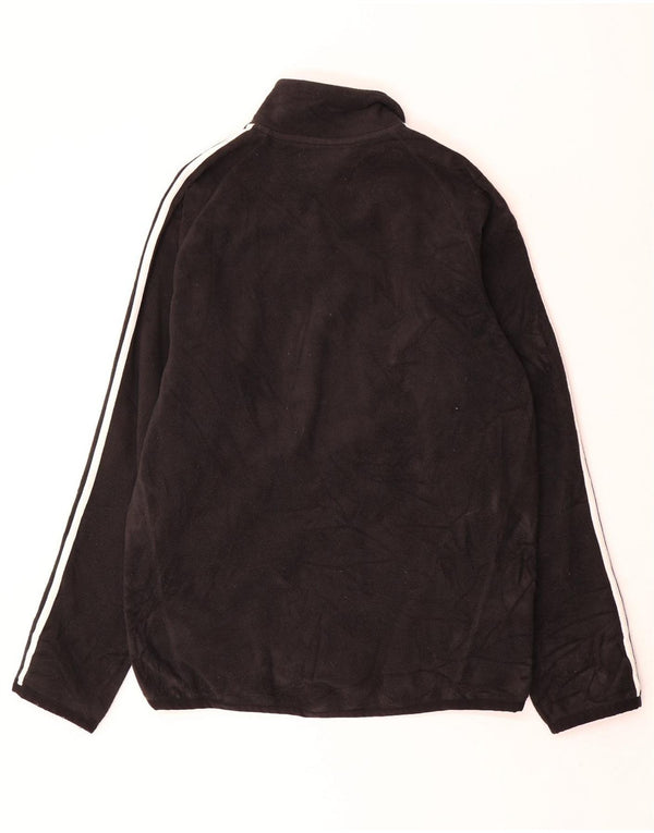 Adidas Mens Clima 365 Fleece Jacket UK 40 Grande Poliéster Negro