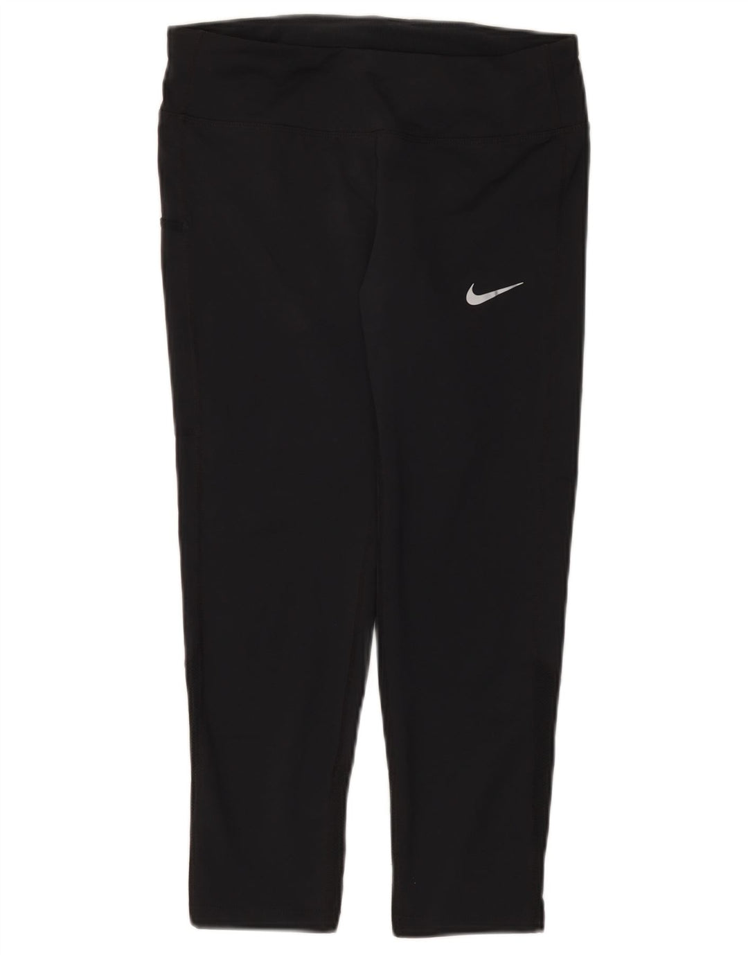 Nike Leggings Capri Dri Fit para Mujer UK 8 Small Poliéster Negro