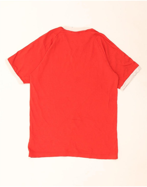 Camiseta Adidas Hombre Top Medium Rojo Algodón