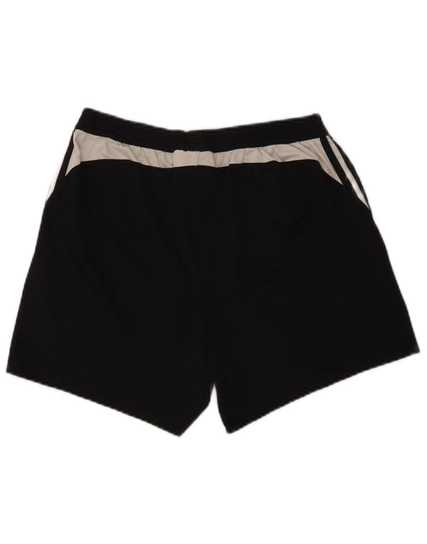 Adidas Pantalones cortos deportivos gráficos para hombre mediano W32 negro poliéster deportes