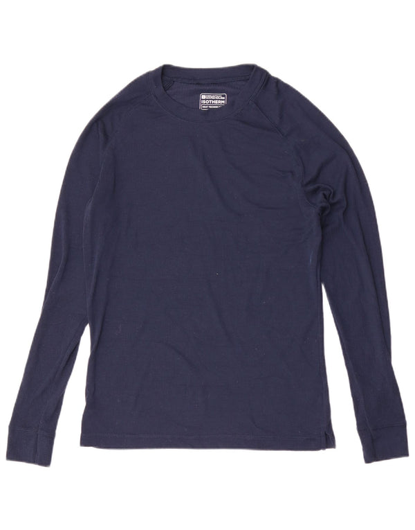 Camiseta de manga larga para mujer Mountain Warehouse UK 44 Grande Poliéster azul marino