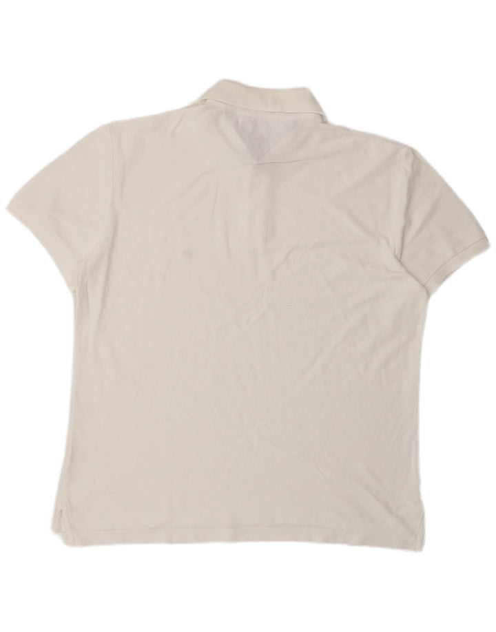 Tommy Hilfiger Polo Regular Fit para Hombre XL Blanco