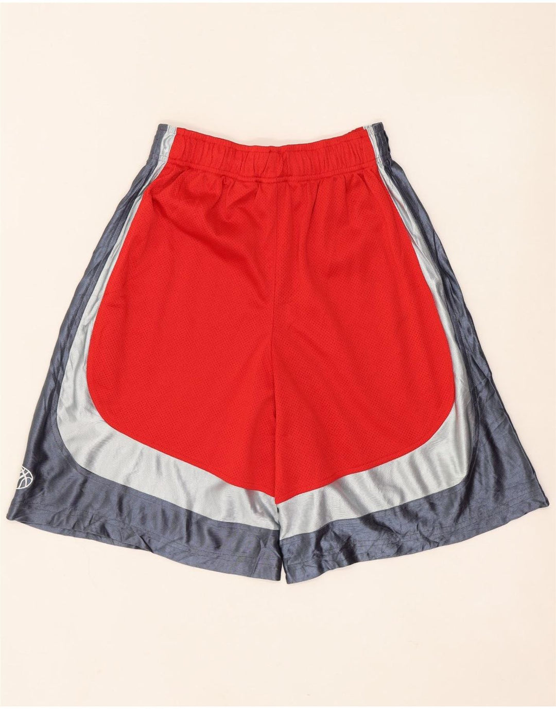 RUSSELL ATHLETIC Pantalones cortos deportivos para niños 14-15 años Grande Rojo Colorblock