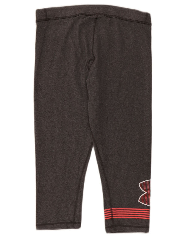 Under Armour Leggings capri gráficos para mujer Reino Unido 44 Algodón gris medio