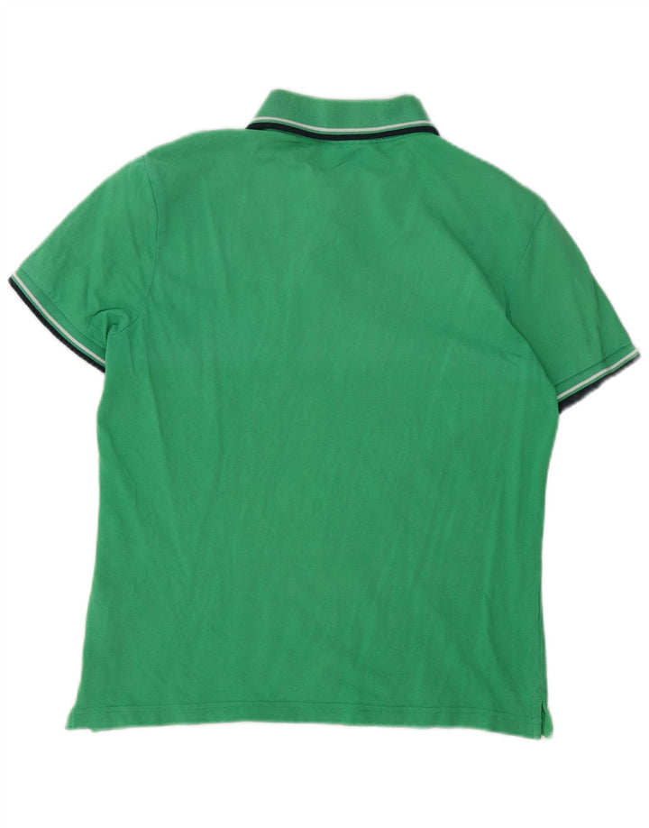 Polo Diadora Hombre Algodón Verde Medio
