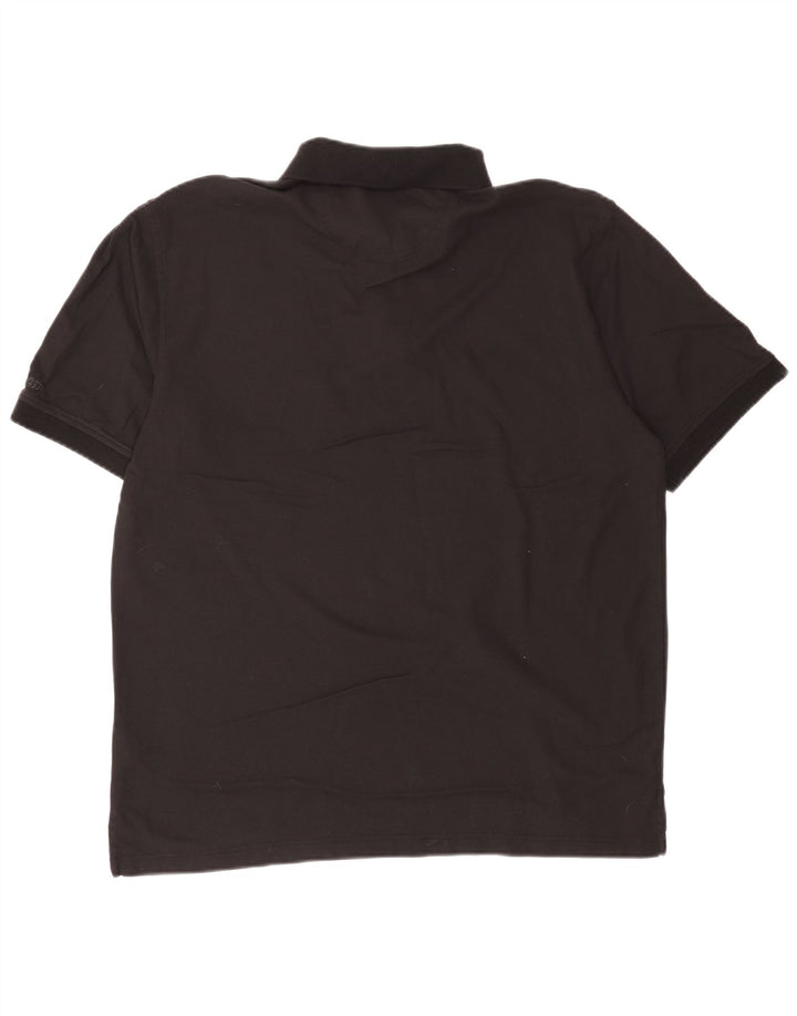 Izod Polo Hombre XL Algodón Negro