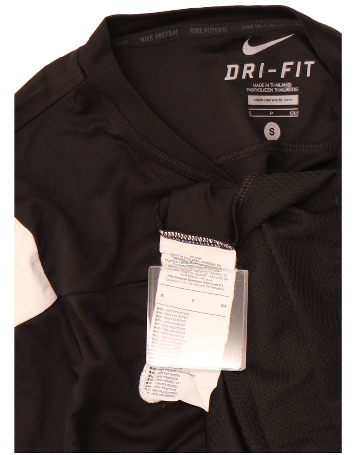 NIKE Hombre Camiseta Top Small Negro Colorblock Poliéster Deportes