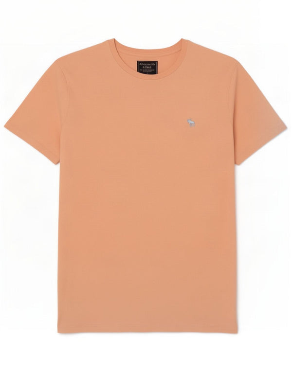 Camiseta Abercrombie & Fitch para hombre Top Small Pink Cotton
