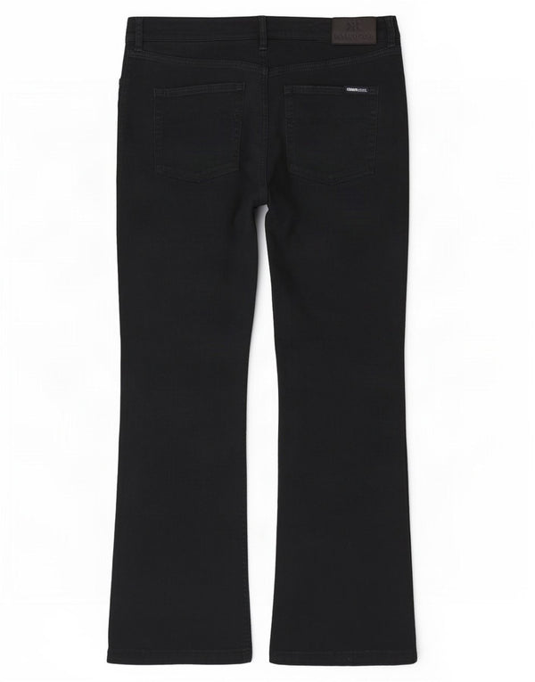 Cerruti 1881 Vaqueros Bootcut Mujer W32 L29 Algodón Azul Marino
