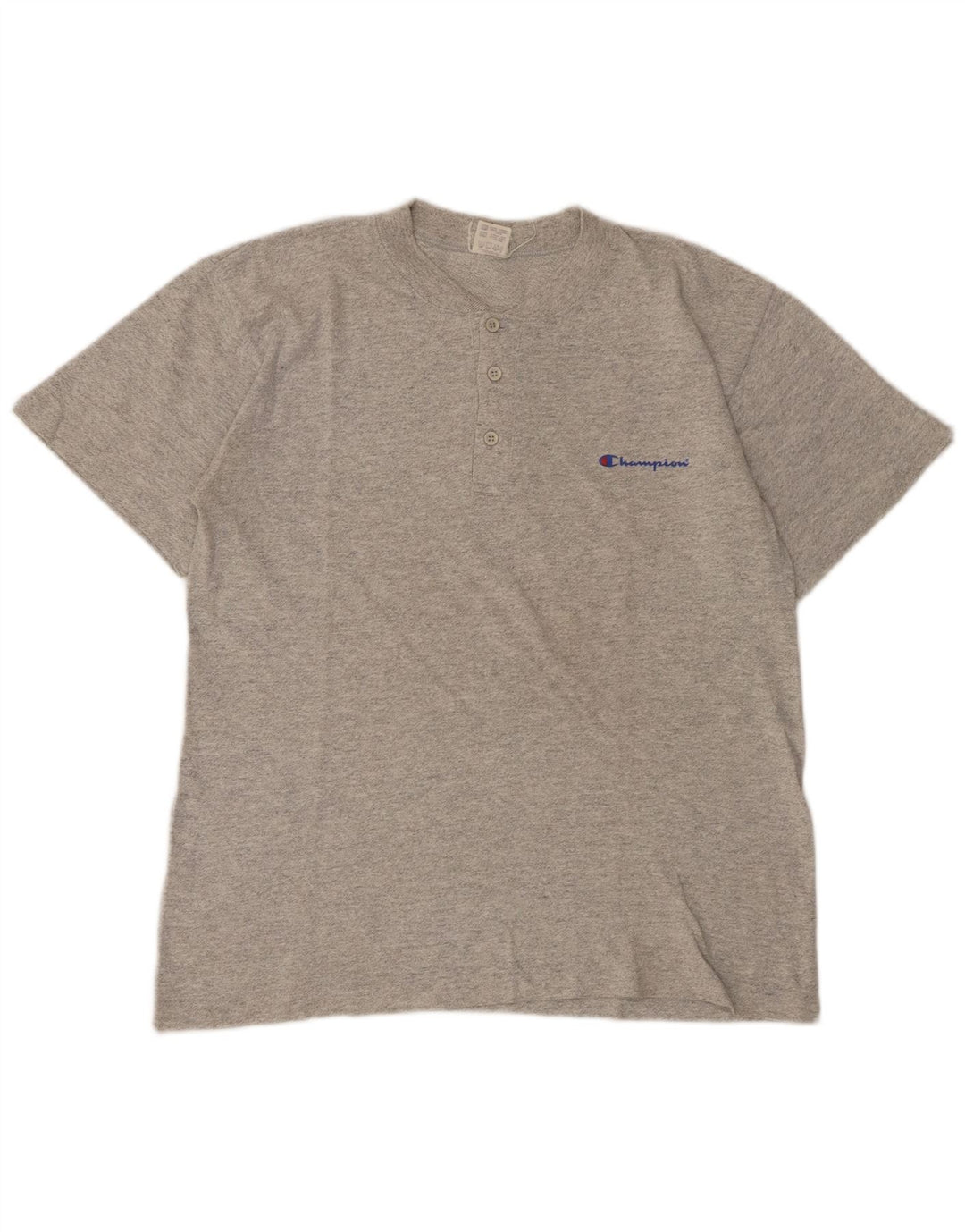 Champion Camiseta Hombre Top Gris Medio Algodón