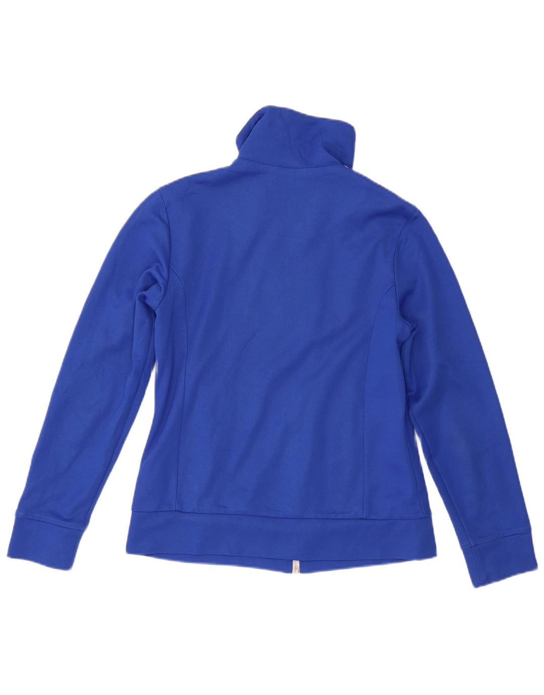 Adidas - Chaqueta de chándal para mujer, talla 12, algodón azul medio