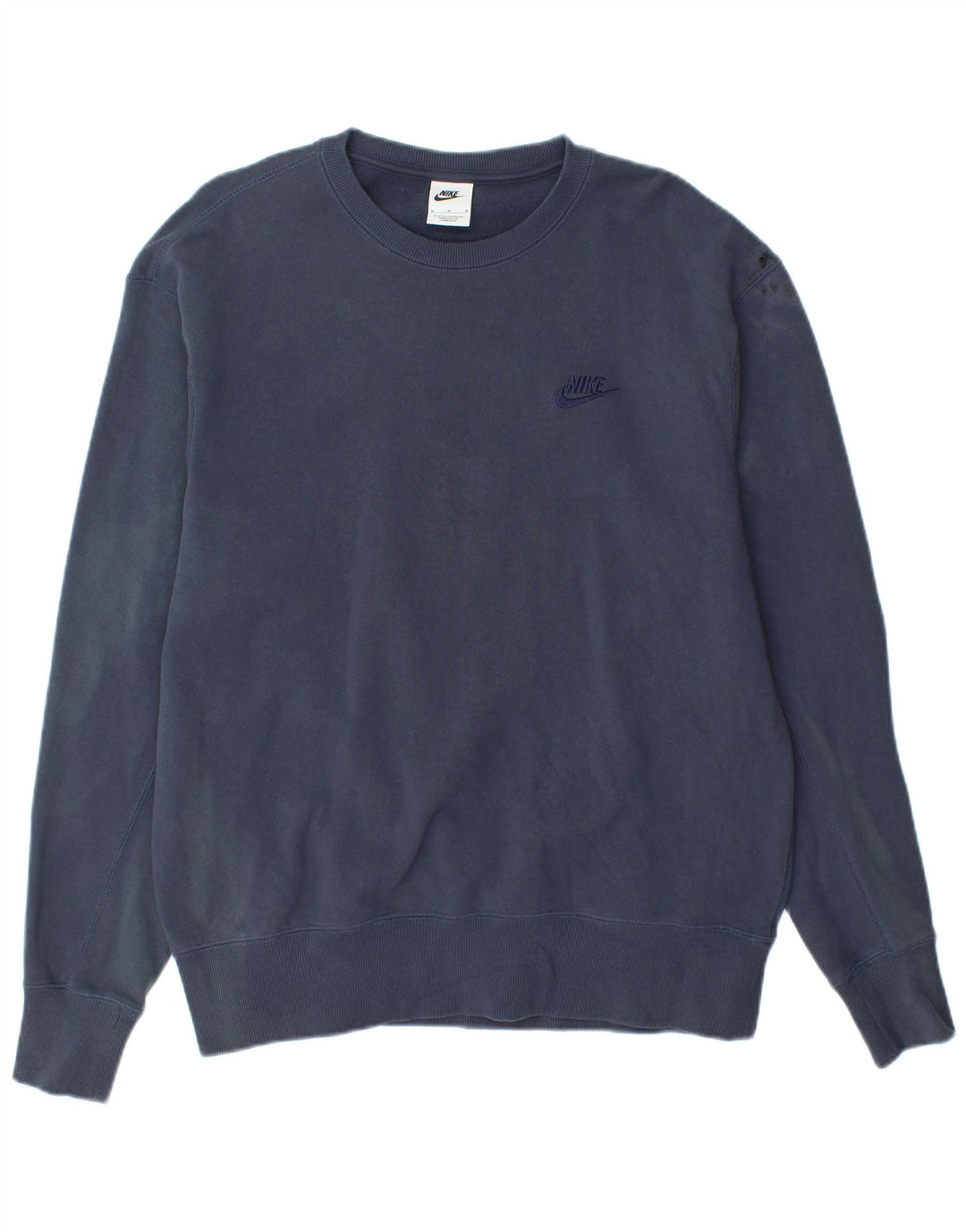 ADIDAS Hombre Sudadera Jumper Medium Azul Marino Algodón