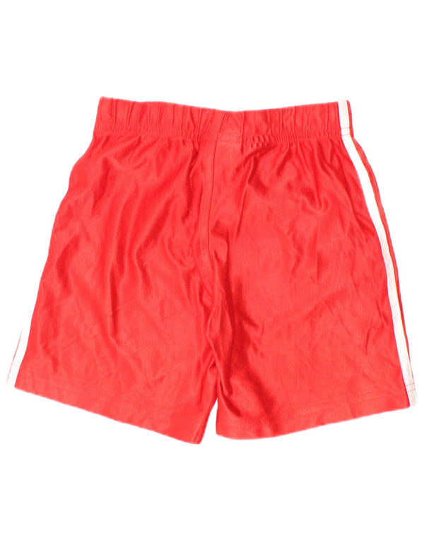 Adidas Pantalón corto deportivo para bebé niño 18-24 meses Rojo Poliéster