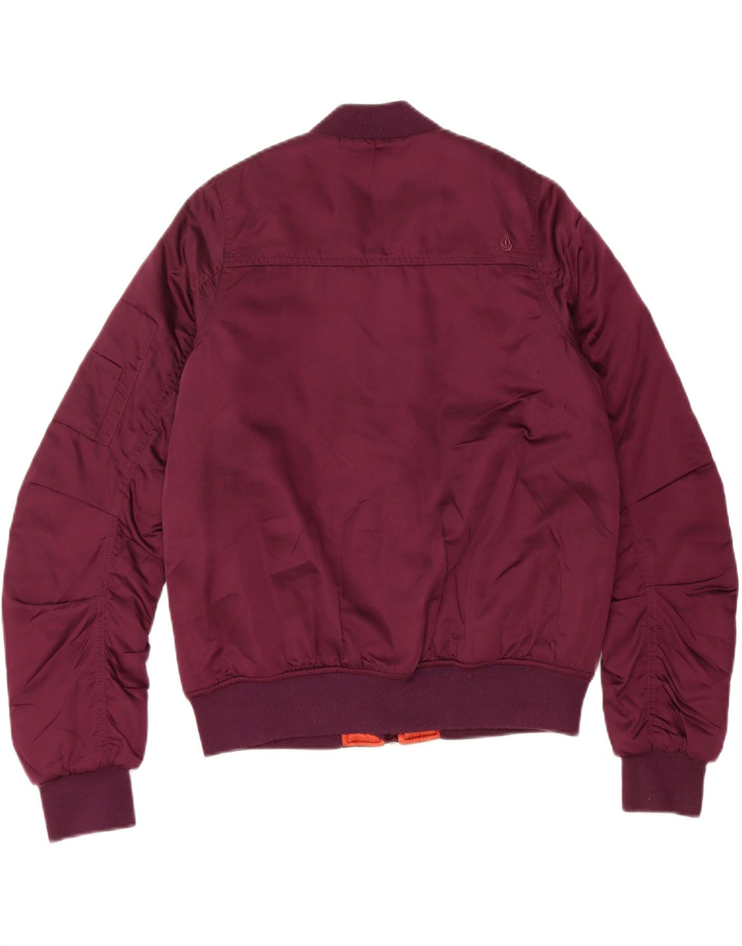 Volcom Chaqueta Bomber Extragrande para Mujer UK 10 Small Poliéster Morado