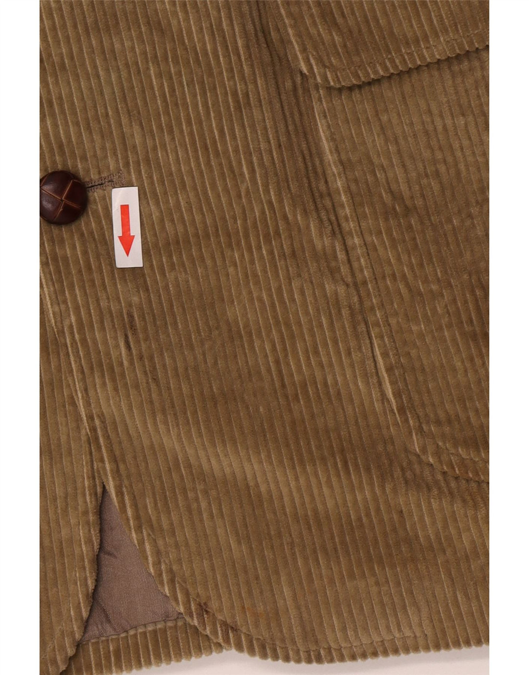 Orvis Chaqueta tipo blazer de pana con 2 botones para hombre UK 42 XL Beige