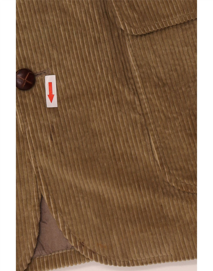 Orvis Chaqueta tipo blazer de pana con 2 botones para hombre UK 42 XL Beige