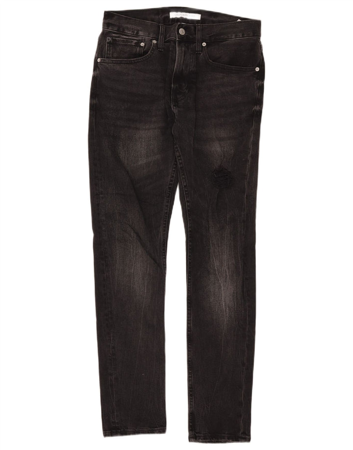 Calvin Klein Jeans ajustados para hombre W29 L32 Algodón negro