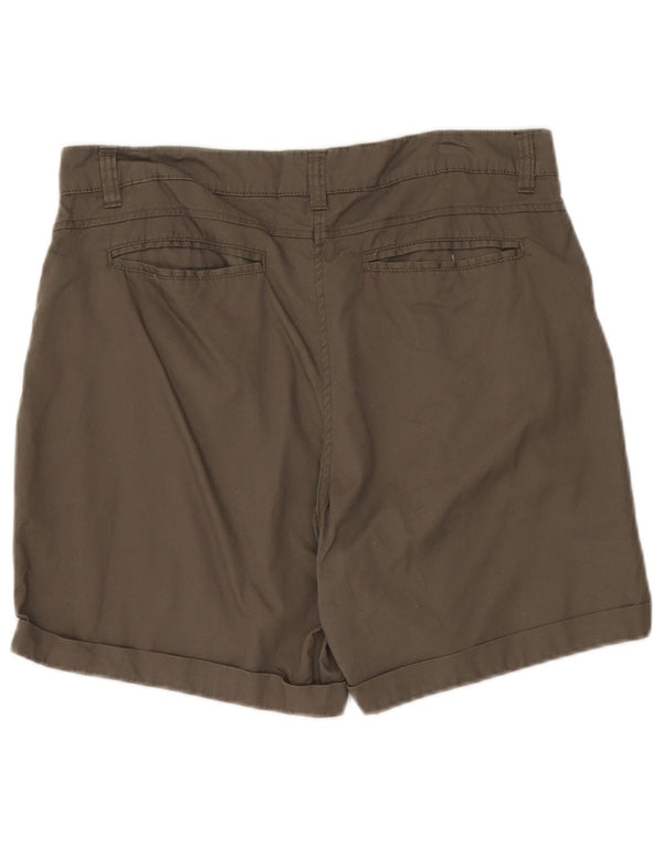 Pantalones cortos informales para mujer Mountain Warehouse UK 44 Large W34 Algodón caqui