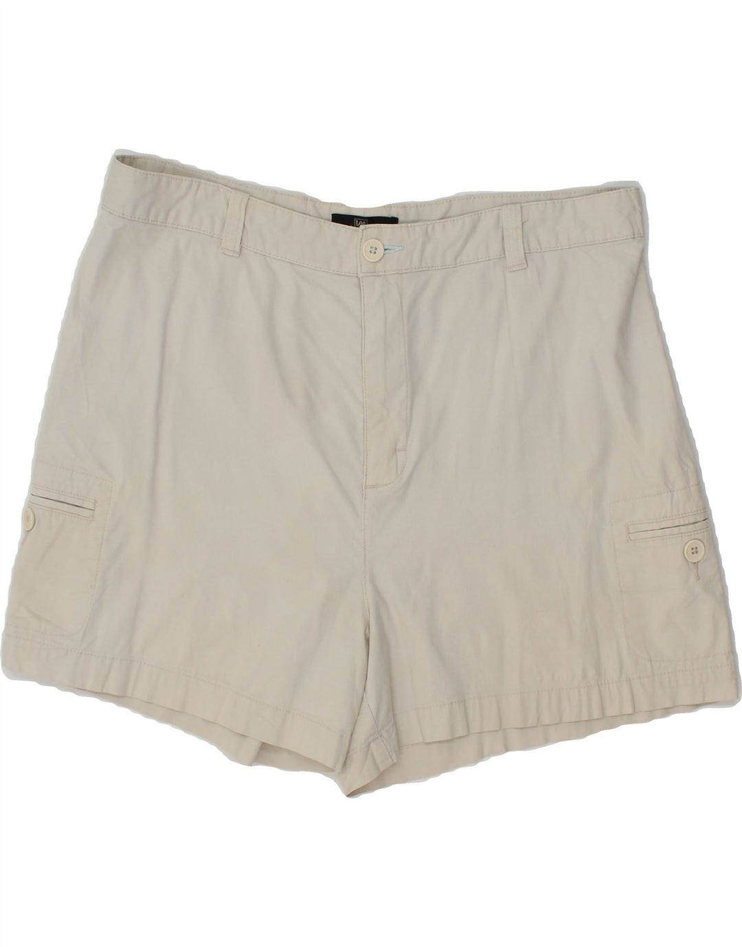 LEE Womens Cargo Shorts US 16 XL W34 Grey Cotton Vintage Lee and Second-Hand Lee from Messina Hembry 