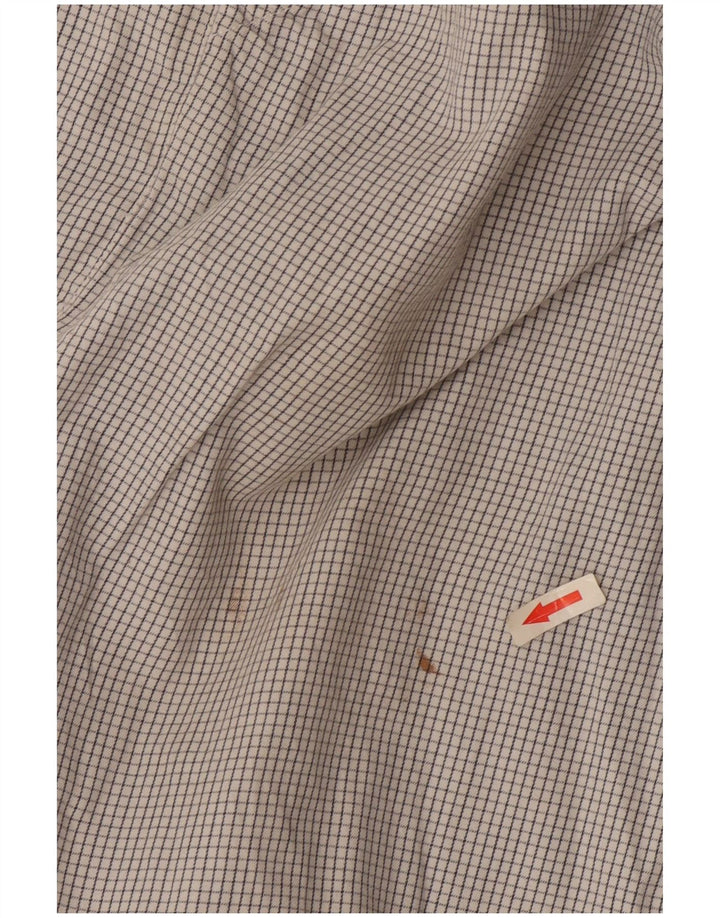 Champion Pantalones cortos chinos de ajuste regular para hombre 2XL W42 White Check