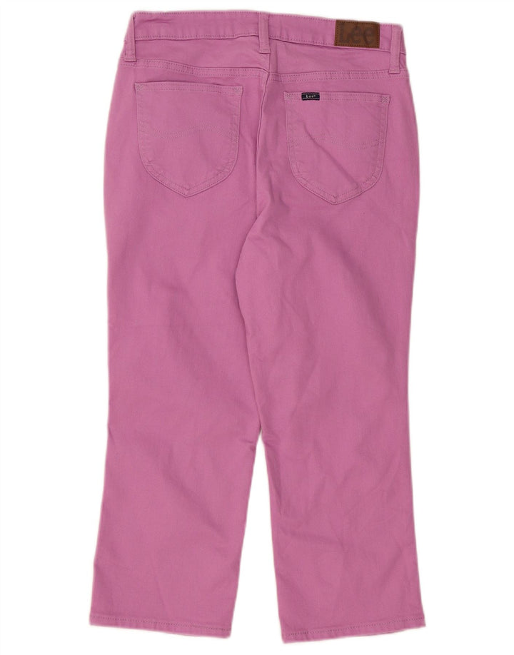 Lee Capri Jeans para Mujer US 6 Medium W30 L22 Algodón Púrpura