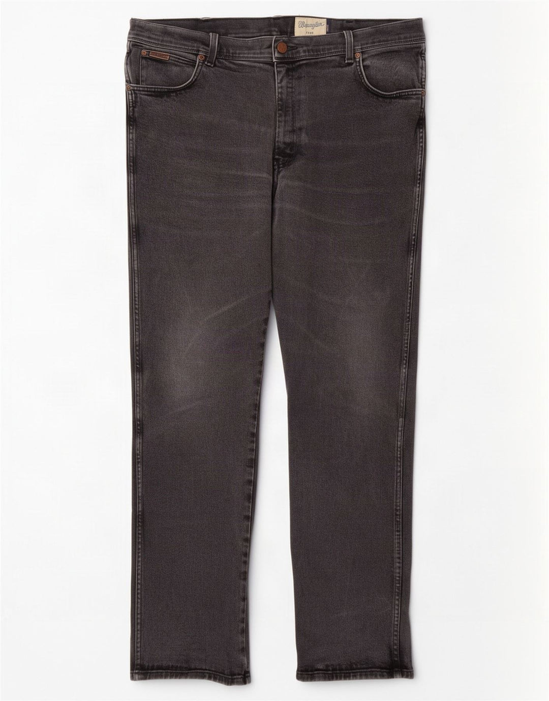 Wrangler Vaqueros rectos Texas para hombre W40 L34 Algodón gris