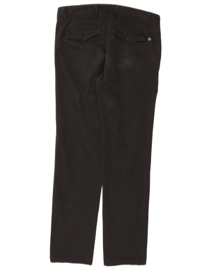 Roy Rogers Pantalones chinos ajustados para hombre W33 L31 Algodón gris
