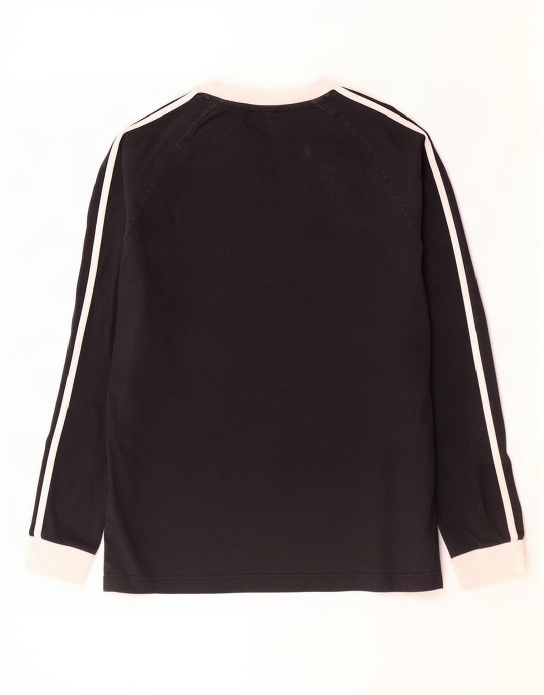 Adidas Hombre Top Manga Larga Grande Algodón Negro