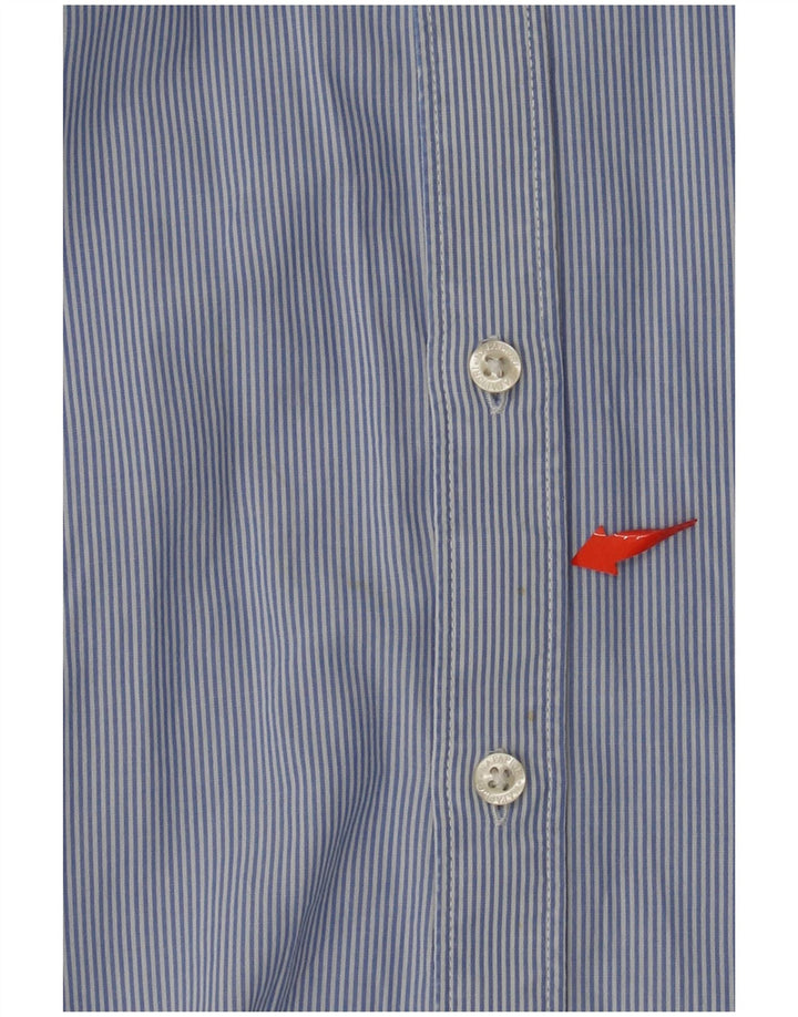 NAPAPIJRI Camisa Urban Fit Hombre XL Algodón A Rayas Azul