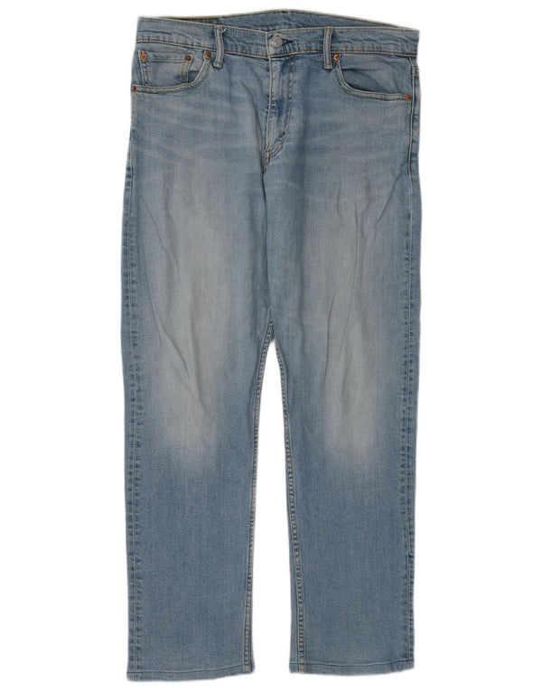 Levi's Vaqueros rectos 504 para hombre W33 L32 Algodón azul