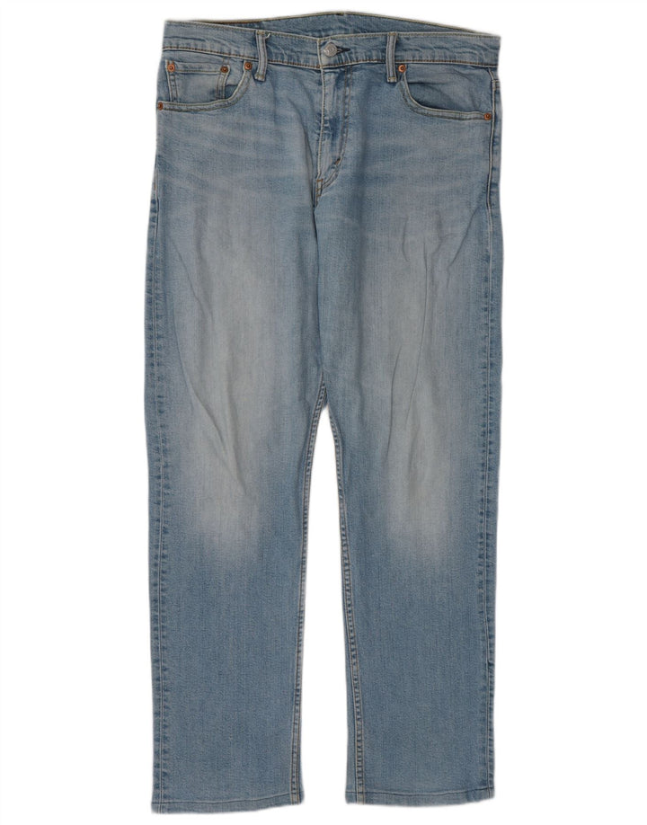 Levi's Vaqueros rectos 504 para hombre W33 L32 Algodón azul