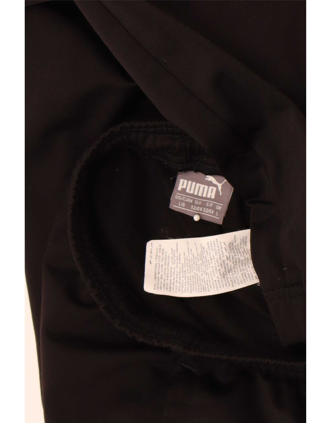 Puma Pantalones De Chándal Para Hombre Joggers Large Negro Poliéster