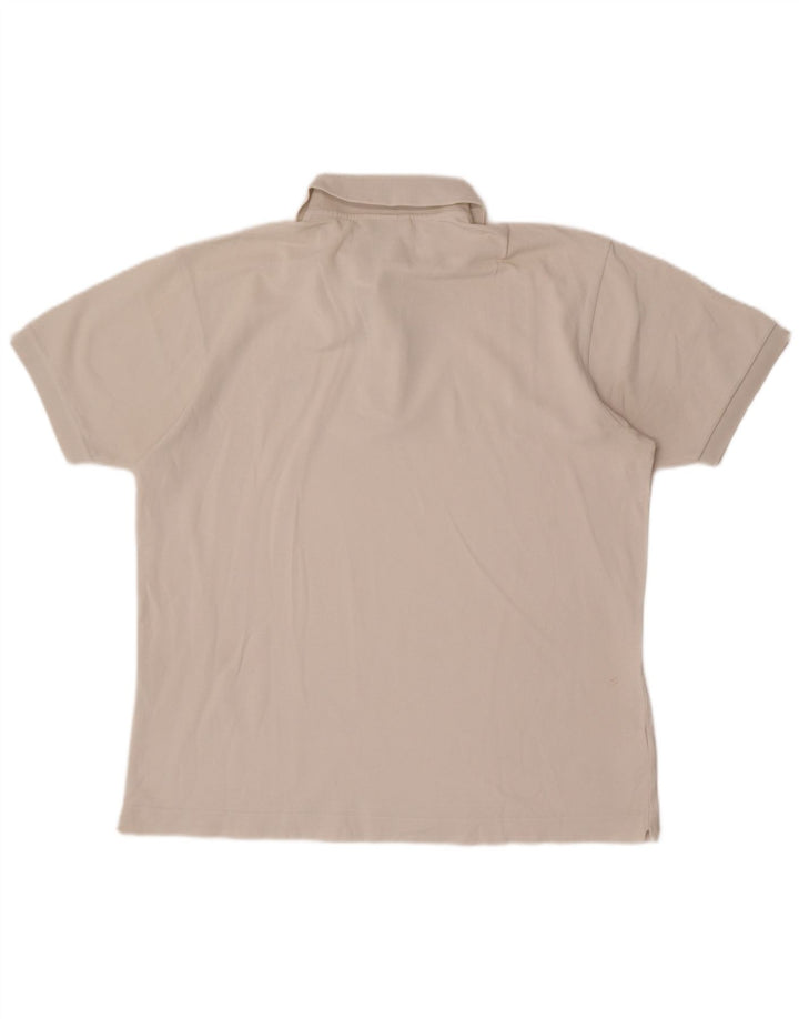 Lacoste Polo de ajuste clásico para hombre talla 5 grande blanco