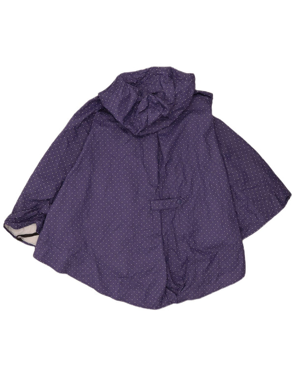 The North Face Mujer Poncho Con Capucha Chubasquero Talla Única Azul Marino Moteado