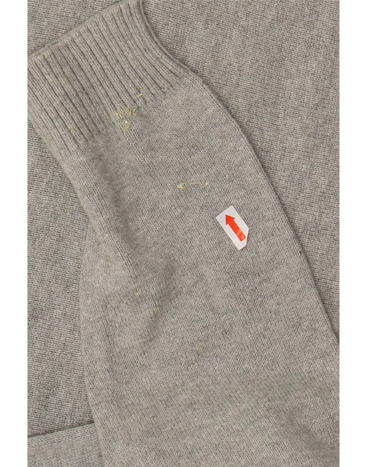 JACK & JONES Jersey De Cuello Redondo Para Hombre De Algodón Gris Medio