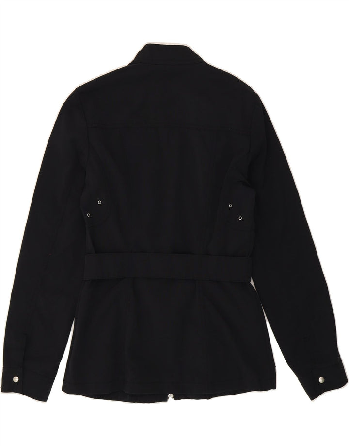 VINTAGE Womens Bomber Jacket IT 42 Medium Black Polyamide Vintage Vintage and Second-Hand Vintage from Messina Hembry 