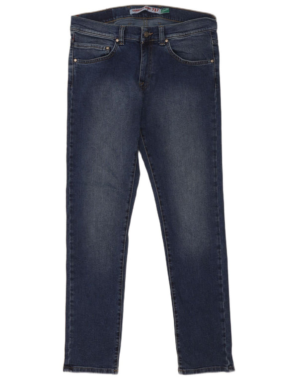 Carrera Mens 717 Slim Jeans IT 48 Medio W33 L32 Algodón Azul