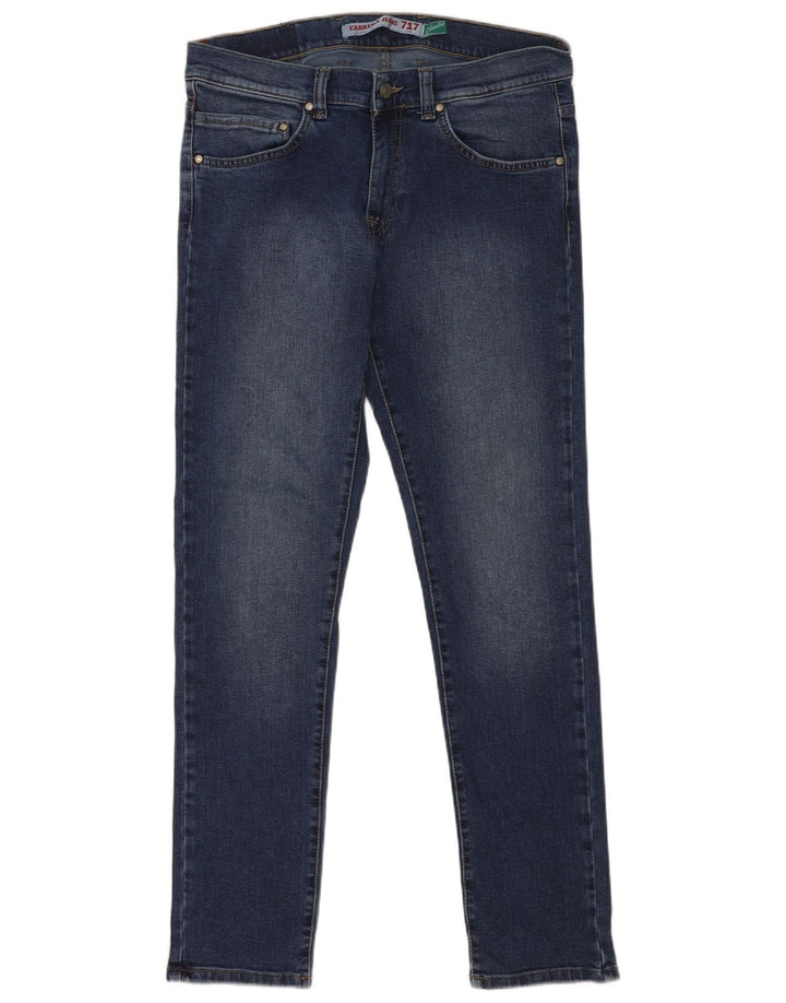 Carrera Mens 717 Slim Jeans IT 48 Medio W33 L32 Algodón Azul