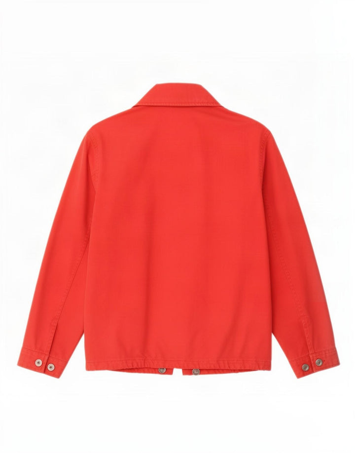 Murphy & Nye Chaqueta bomber extragrande para mujer UK 10 Small Red Cotton