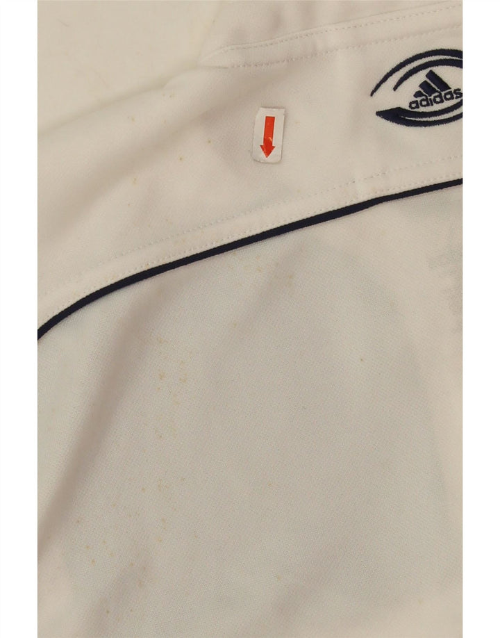 Adidas Camiseta Climacool para niño 13-14 años Blanco Colorblock Poliéster