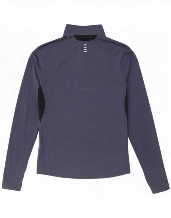 Top de chándal Under Armour Heat Gear para hombre, color azul medio, a rayas