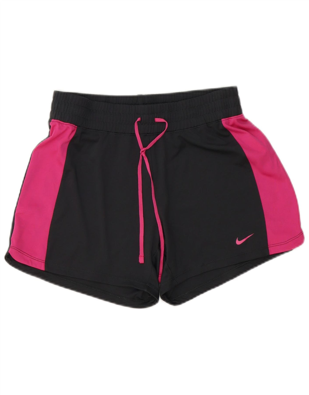 NIKE - Pantalones cortos deportivos para mujer (talla 40), color negro, poliéster