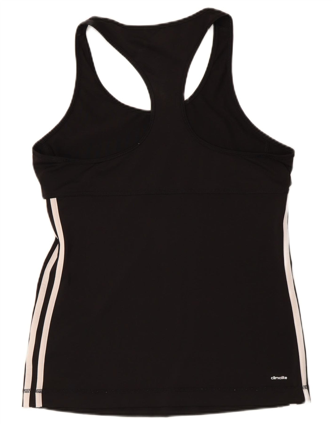 Adidas Mujer Climalite Chaleco Top UK 12/14 Medio Negro Poliéster