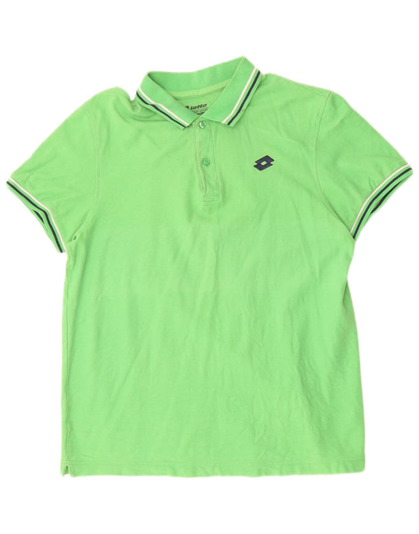 Polo LOTTO Hombre Verde Medio