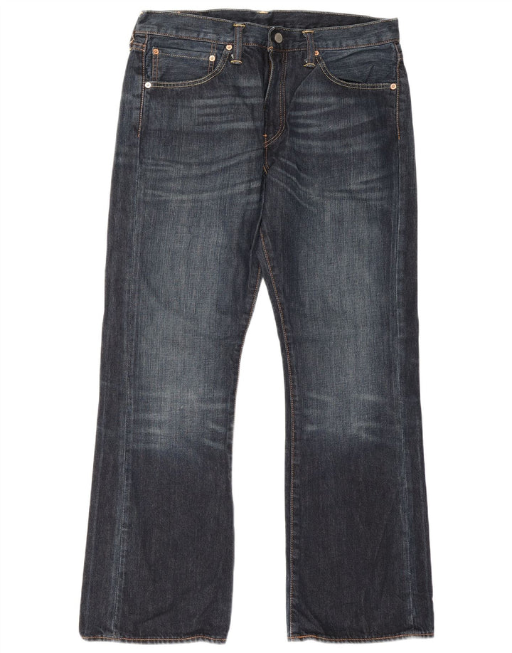 Levi's Hombre 527 Vaqueros Bootcut W34 L30 Algodón Azul Marino